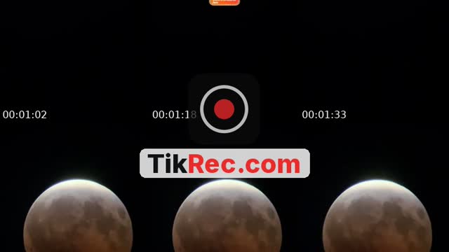 TikTok live: ECLIPSE LUNAR PARCIAL✨🌙 by @astrorubs