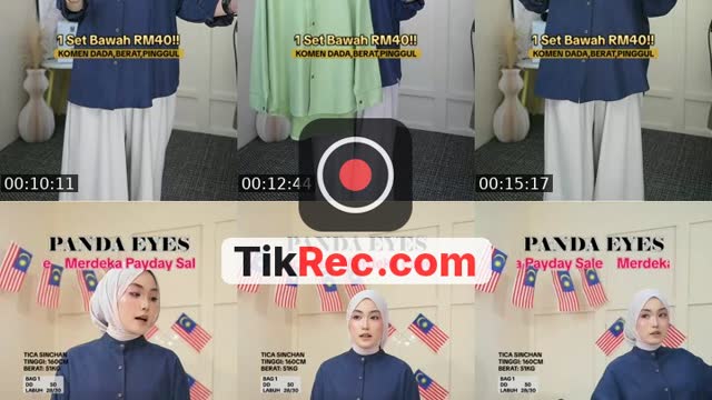 TikTok live: August Payday Sale (24 - 28 Aug) by @pandaeyesteam