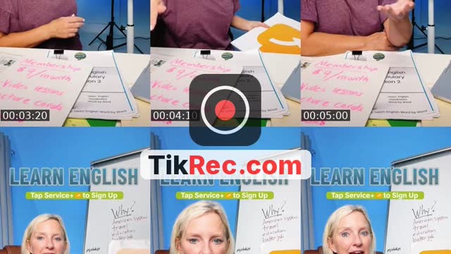 @learnenglishwordbyword TikTok live
