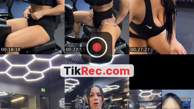 TikTok live: GYM by @saharxibrahim