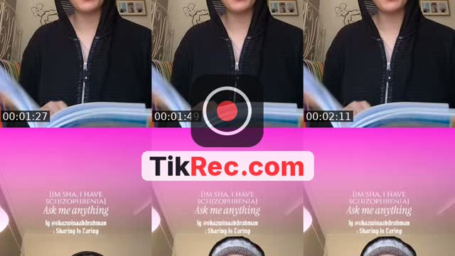 @shazwinaabdrahman_ TikTok live
