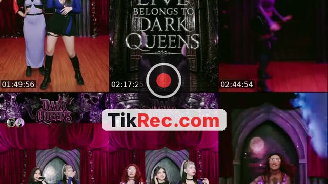 TikTok live: DARK QUEENS TE MENCIONO🖤👑 by @darkqueensmx
