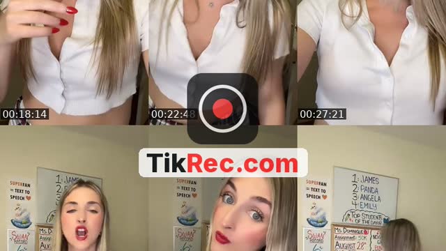 TikTok live: Do not disrupt my class❤️ by @mrsdominiquee