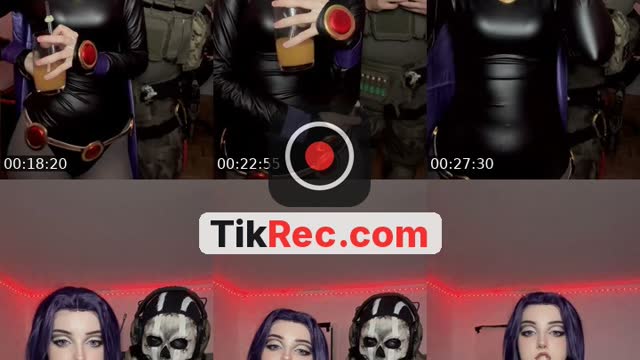 TikTok live: NEW COSPLAY 🥂🤭🥳🫠💜 by @madmax.i