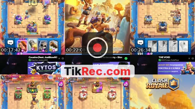 TikTok live: clash royale by @__aza2_