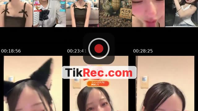Japan TikTok live: メイク by @nekonekogogo7