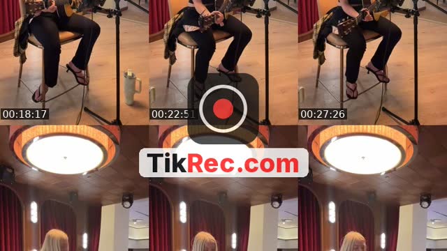 TikTok live: PILATES ON STAGE (SIKE) 🕊️✨ by @kennedytaylorofficial