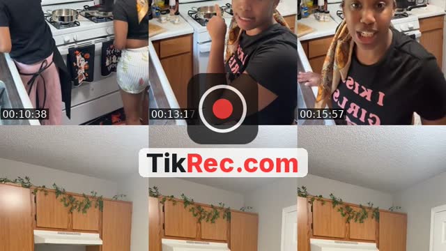 TikTok live: Cooking with this girl idk by @mamalani_20