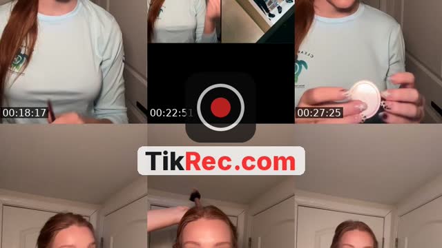 TikTok live: GRWM 💞 by @clarissa_carson1