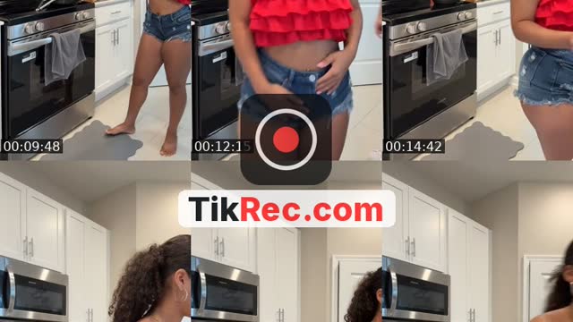 TikTok live: Cooking and filming 👀❤️ by @shortyyjordyy