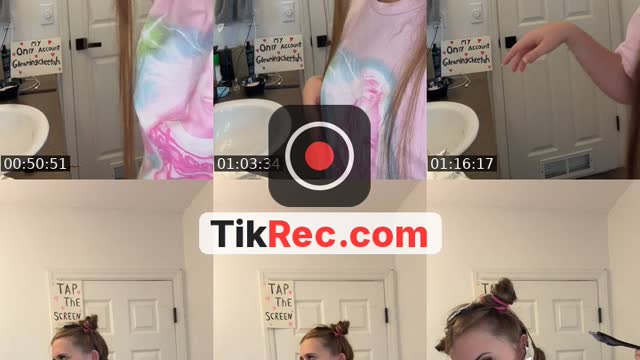 TikTok live: Bleaching my hair😍 by @gleamingcheetah