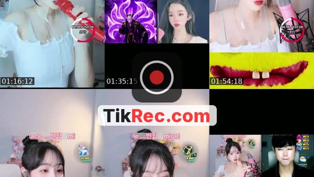 TikTok live: korean singing host by @gyunie01