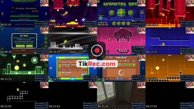 TikTok live: Играем в Geometry Dash by @alex262alex