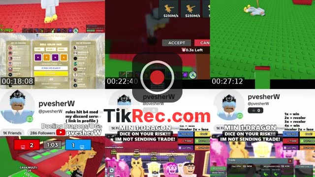 TikTok live: Steal a Brainrot Dicing/Dueling by @pvesherw