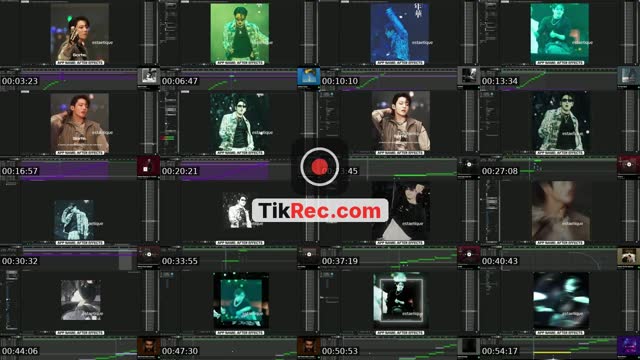 TikTok live: Editing bts by @estaetique