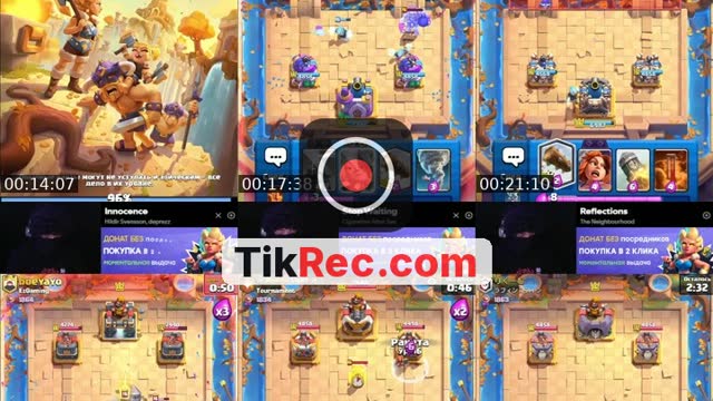TikTok live: clash royale by @__aza2_