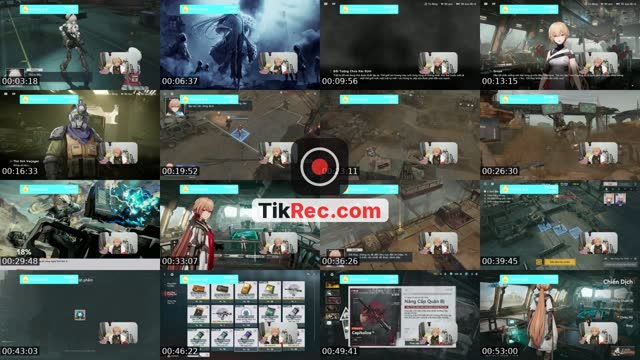 TikTok live: Girls' Frontline 2: Lưu Đày by @maidora.official