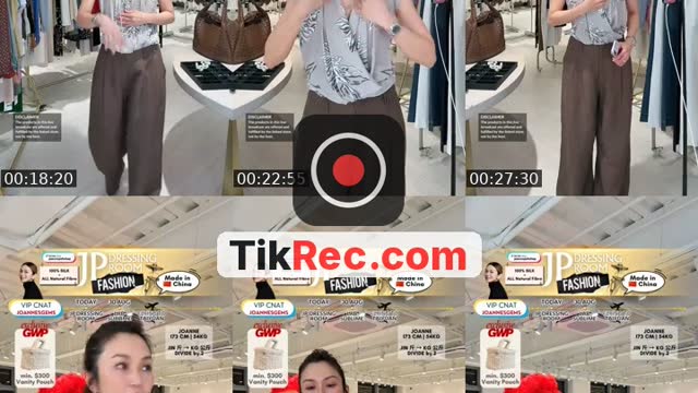 TikTok live: JP Dressing Room by @joannepehshop