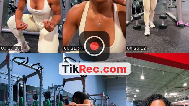 TikTok live: GLÚTEOS/FEMORALES WORKOUT🍑 🏋🏽‍♀️🔥🔥 by @cristafit502