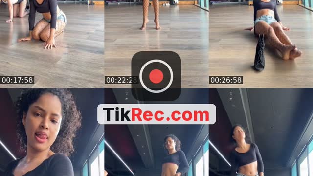 TikTok live: Dancing class 💃🏾👠 by @yosoyingrisss