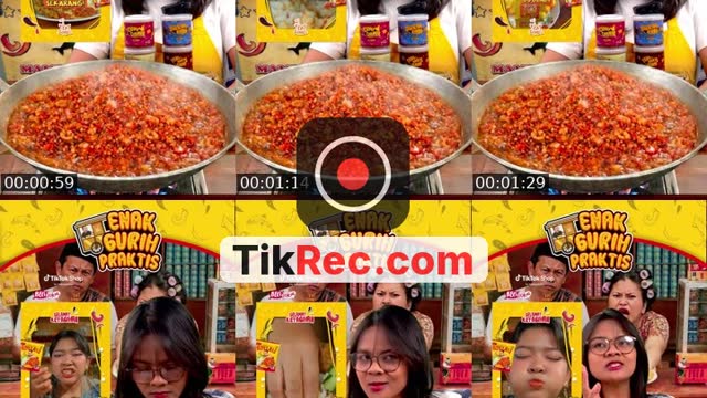 TikTok live: EATAMBEL ENAK GURIH PRAKTIS🌶😍 by @eatsambel
