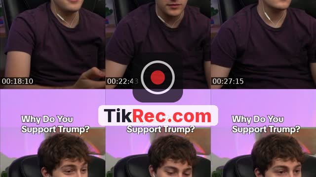 TikTok live: debating MAGA by @parkergetajob