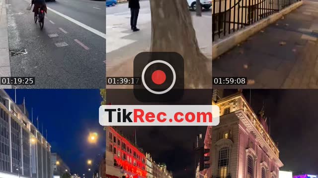 TikTok live: London city walk IRL by @lucibodnar