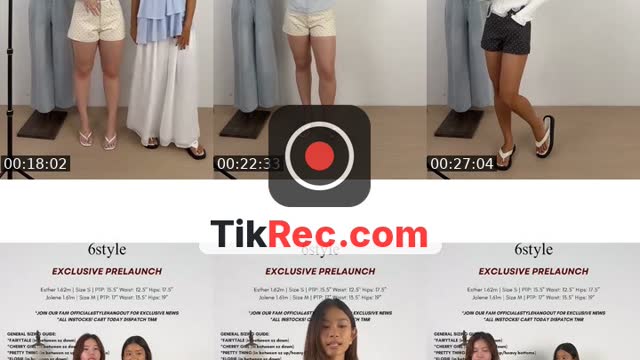 @6style TikTok live from 2026-08-30