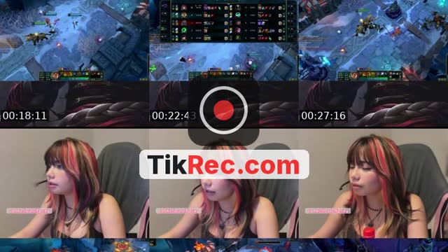 TikTok live: LOL by @conkefloatee