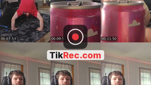 TikTok live: Hanging out gaming by @handstand.fitness60