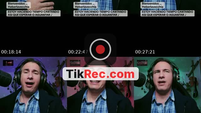 TikTok live: Te doy la bienvenida a mi LIVE by @heberlavecchia