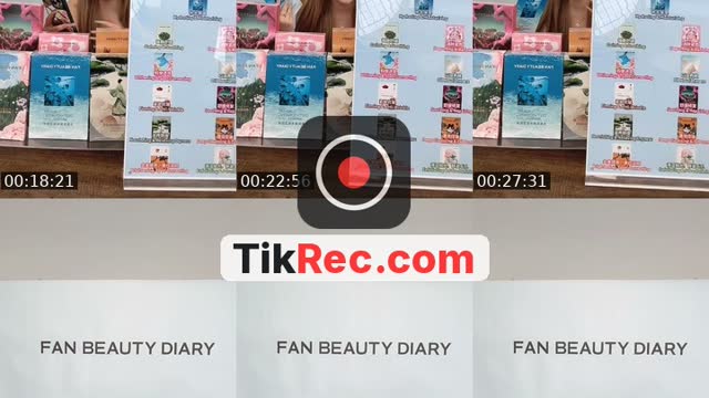 TikTok live: FAN BEAUTY by @xktrine