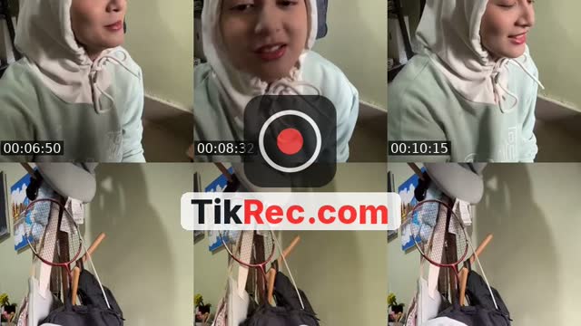 TikTok live: Grwm by @nabilaazkiyaa