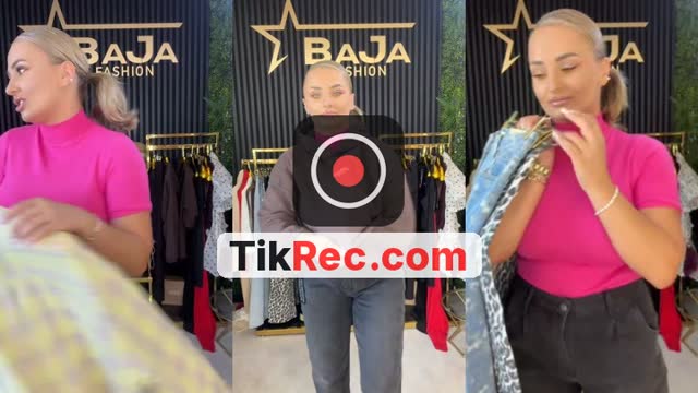 @bajafashionshop TikTok live
