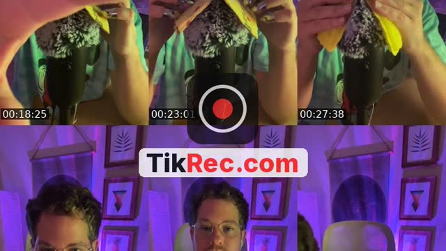 TikTok live: Cozy ASMR by @codymcgibbon