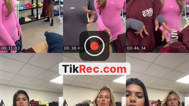 TikTok live: NIEUWE COLLECTIE LIVE 💞🫶🏼 by @aresgymclothing