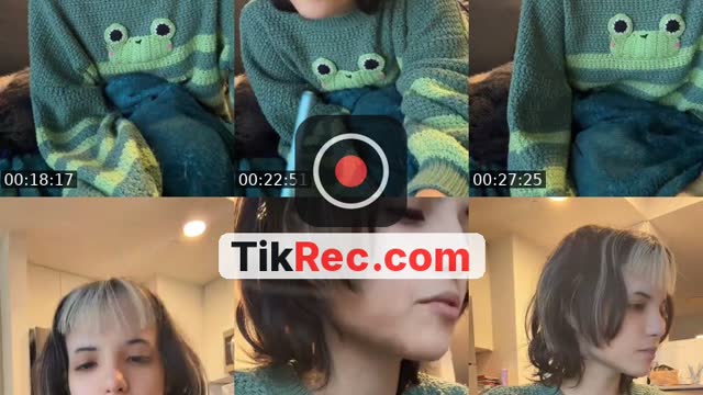 TikTok live: quick yap story no makeup :P by @plummy_bunny