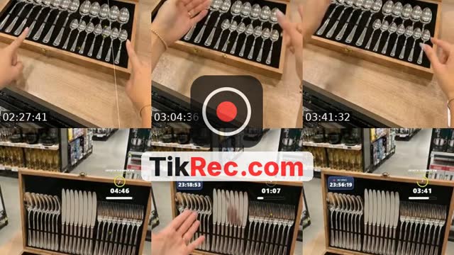 TikTok live: kIT TALHERES 12/24/48 PEÇAS AÇO INOX by @livianeves9