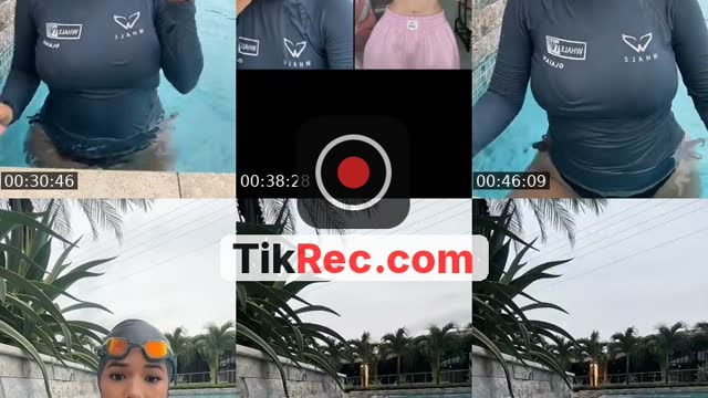 TikTok live: Nadando con la Coach🏊🏼‍♀️ by @nathalyshanel