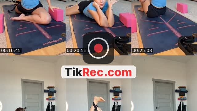 TikTok live: Yoga🧘🏼‍♀️🪬 by @maggieblayre