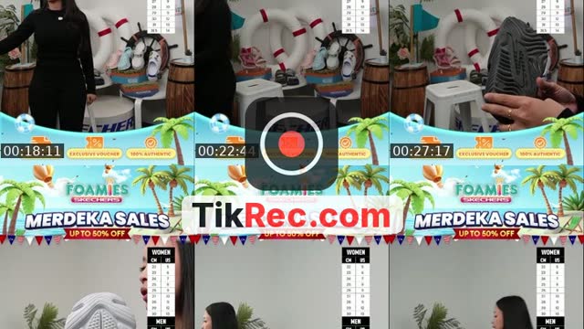 United States TikTok live: FOAMIES MERDEKA SALES!! by @skechersmyfoamies