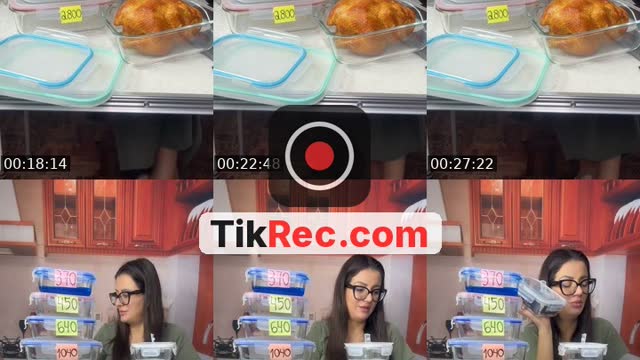TikTok live: Kit de Potes de Vidro Hermético by @suelemshop