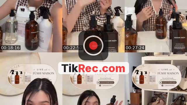 TikTok live: Aesthetic home with FUSHI MAISON by @aglimpseofrach