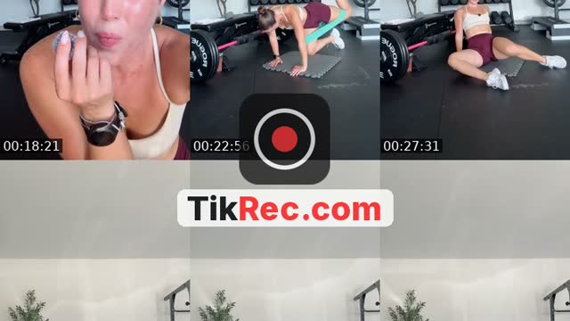 Mexico TikTok live: ENTRENAMOS JUNTAS? by @unamamimuyfit