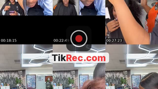 TikTok live: Hair ah by @zariaamourrpt2