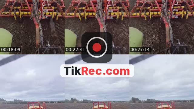 TikTok live: Sowing wheat by @farmerhedley