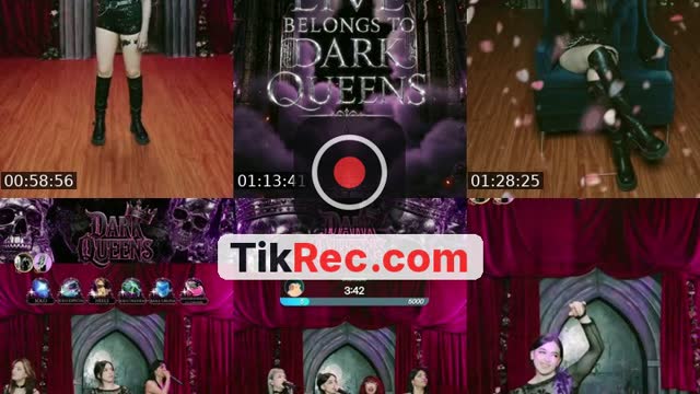TikTok live: DARK QUEENS TE MENCIONO🖤👑 by @darkqueensmx