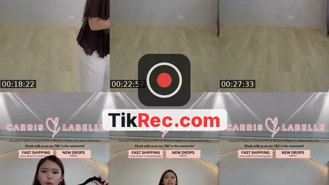 TikTok live: CARRISLABELLE stream 🩷 by @smolriceee