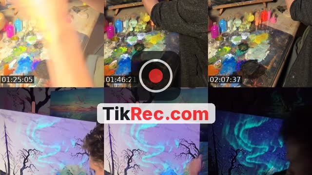 United States TikTok live: Painting glowing Worlds ✨ by @joachim.ingulstadart