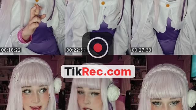 TikTok live: Emilia season 4.. by @lil_fushii